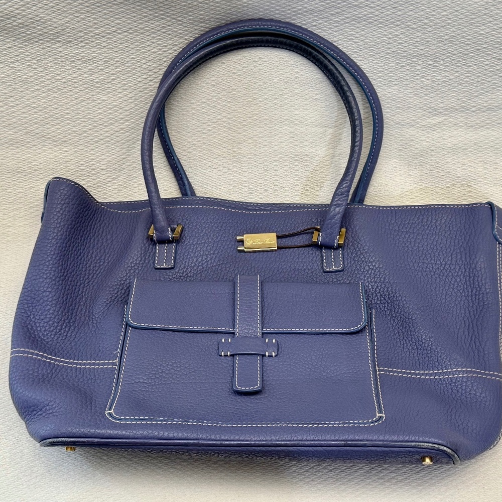 Loro Piana Globe Tote, taupe, never worn. Excellent condition.